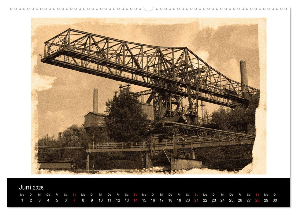 Landschaftspark Duisburg-Nord (CALVENDO Premium Wandkalender 2026)