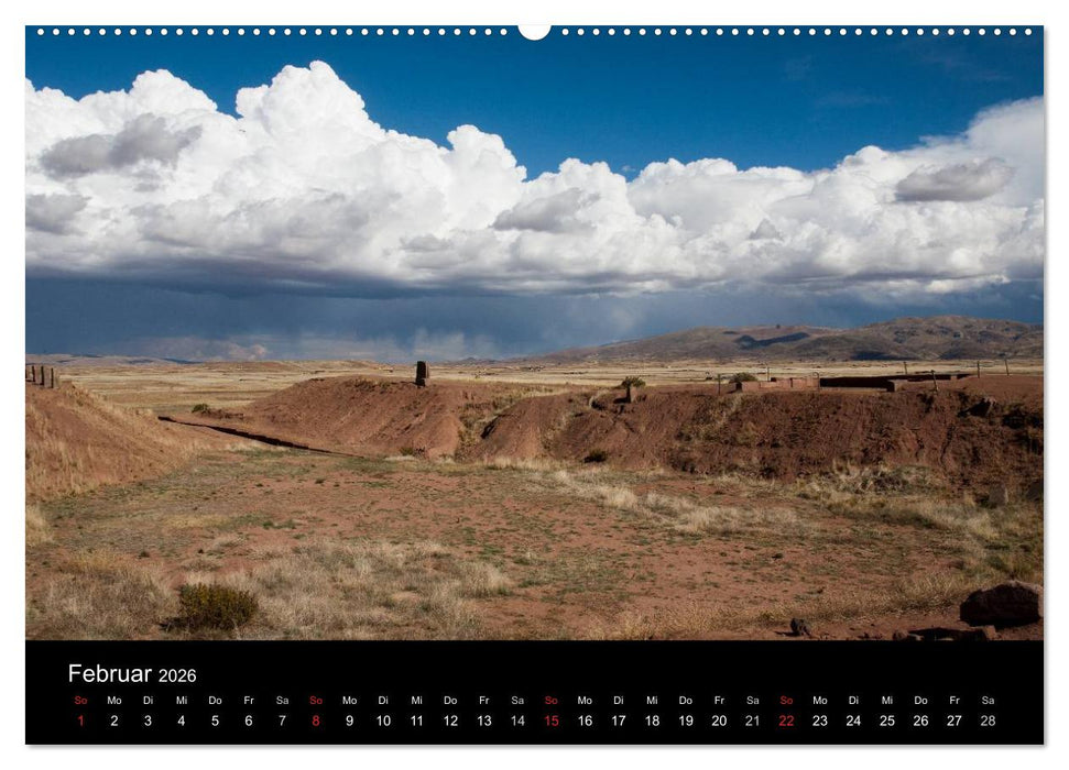 Bolivien (CALVENDO Wandkalender 2026)