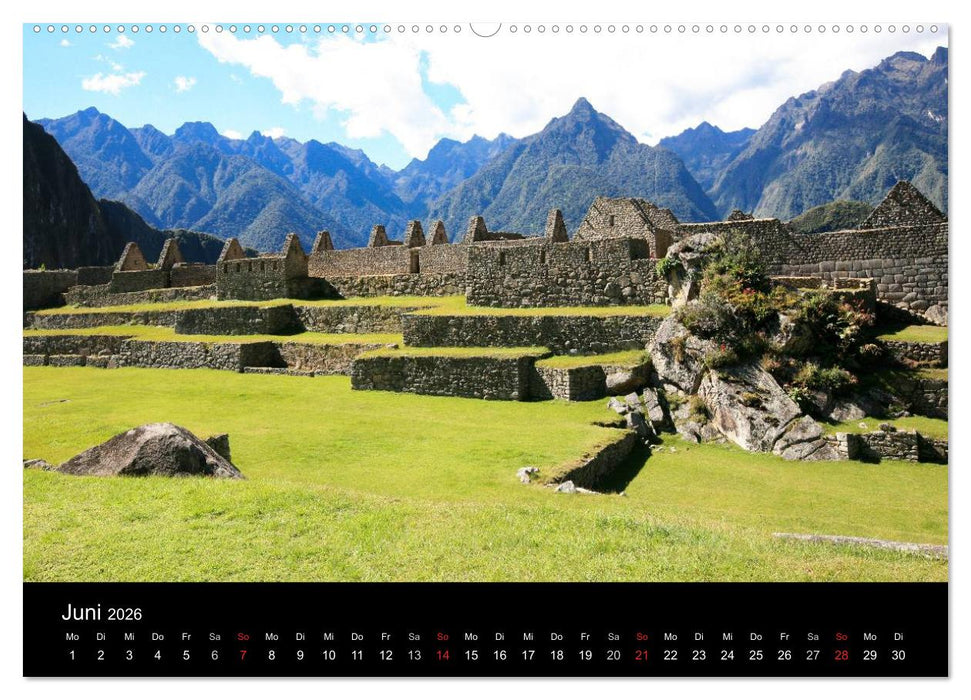 Machu Picchu - Peru (CALVENDO Wandkalender 2026)