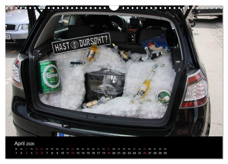 Burnout am Wörthersee (CALVENDO Wandkalender 2026)