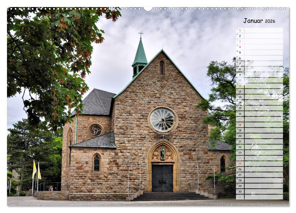 Bochum / Geburtstagskalender (CALVENDO Wandkalender 2026)