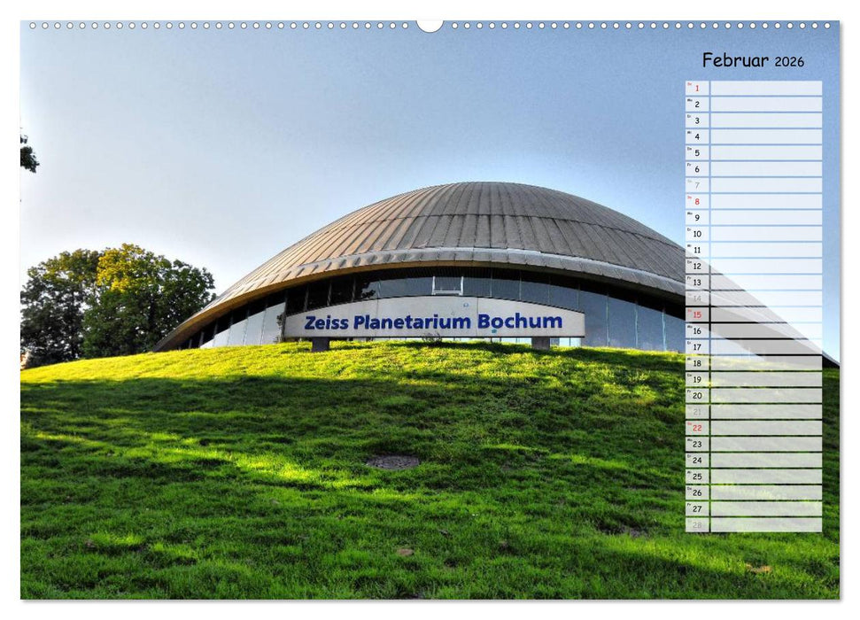 Bochum / Geburtstagskalender (CALVENDO Wandkalender 2026)