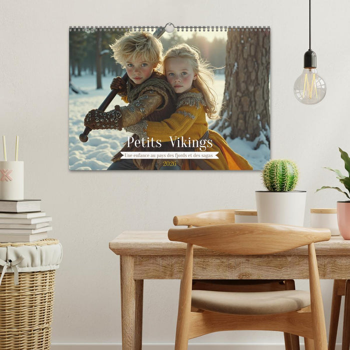 Petits Vikings (CALVENDO Calendrier mensuel 2026)