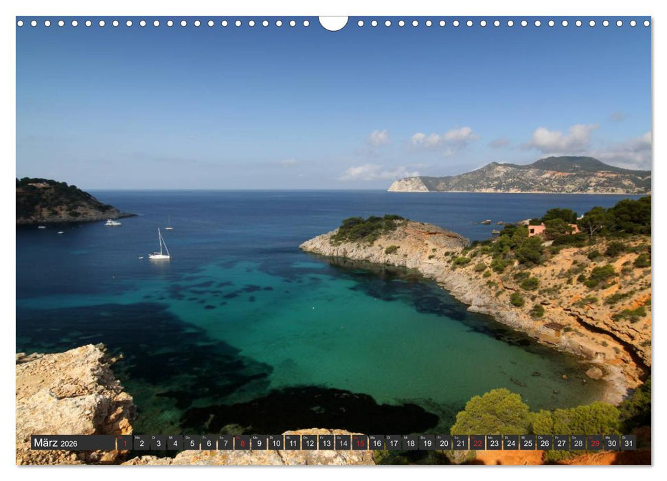 Ibiza - Balearen (CALVENDO Wandkalender 2026)