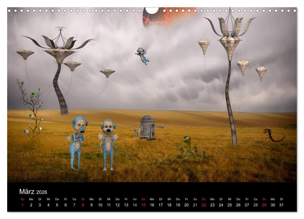 Märchenhaftes für Kinder (CALVENDO Wandkalender 2026)