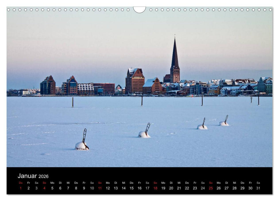 Rostock (CALVENDO Wandkalender 2026)