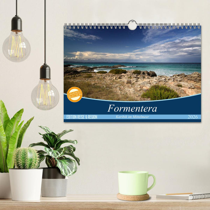 Formentera - Karibik im Mittelmeer (CALVENDO Wandkalender 2026)