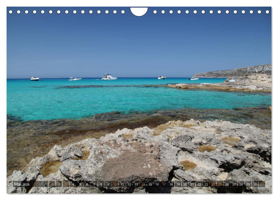 Formentera - Karibik im Mittelmeer (CALVENDO Wandkalender 2026)