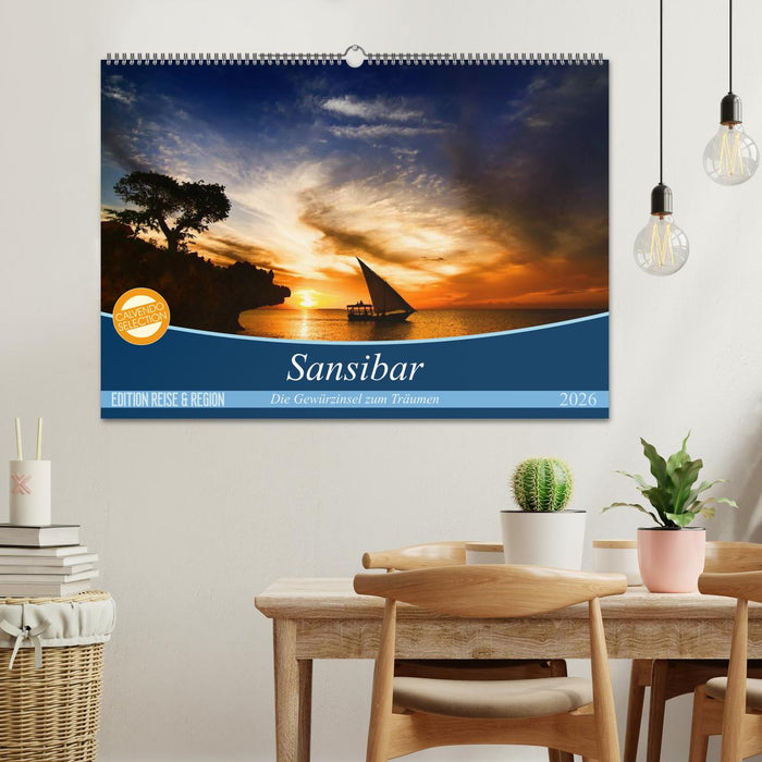 Sansibar (CALVENDO Wandkalender 2026)