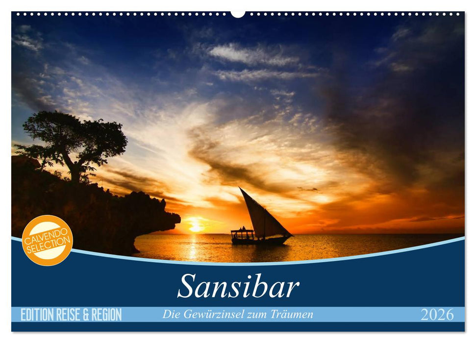 Sansibar (CALVENDO Wandkalender 2026)