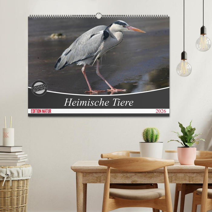 Heimische Tiere (CALVENDO Wandkalender 2026)