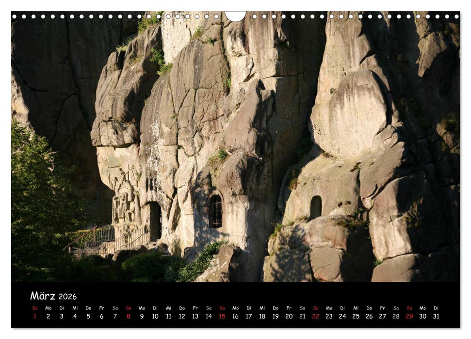 Die Externsteine (CALVENDO Wandkalender 2026)