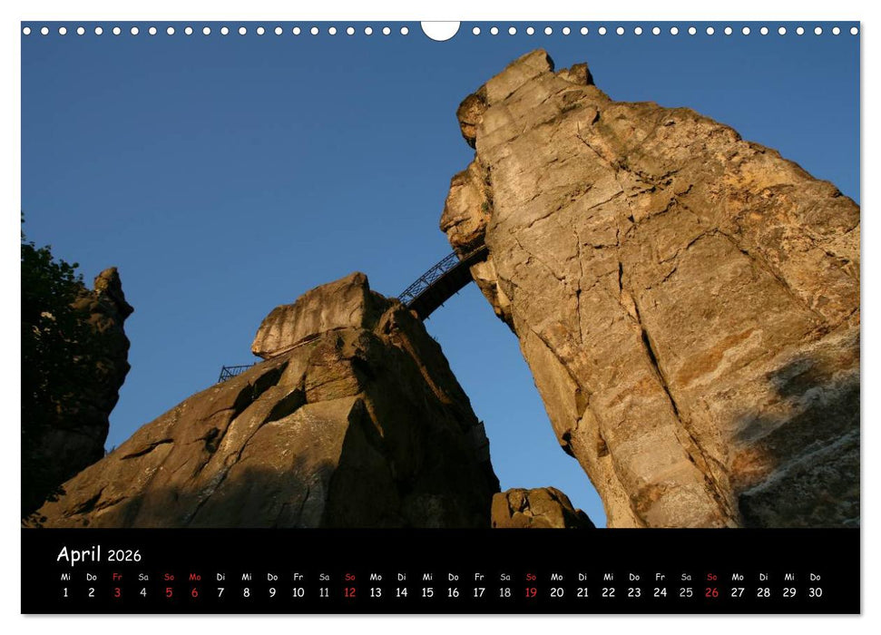 Die Externsteine (CALVENDO Wandkalender 2026)