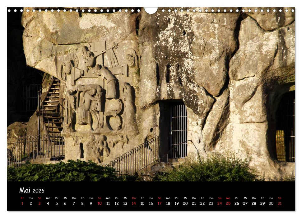 Die Externsteine (CALVENDO Wandkalender 2026)