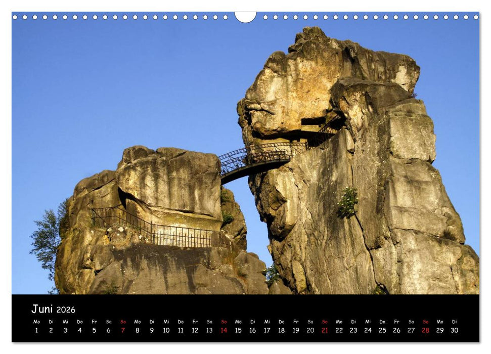 Die Externsteine (CALVENDO Wandkalender 2026)