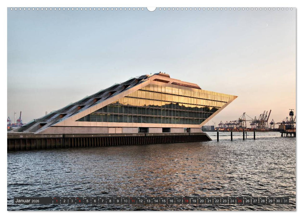 Stadt Hamburg (CALVENDO Wandkalender 2026)