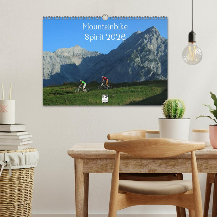 Mountainbike Spirit 2026 (CALVENDO Wandkalender 2026)