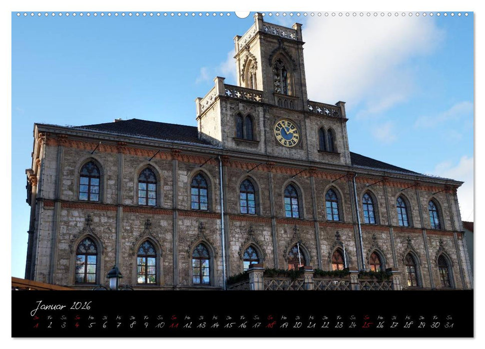 Weimar (CALVENDO Wandkalender 2026)
