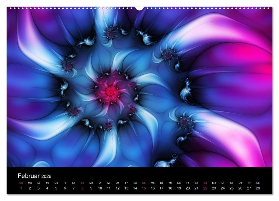 Neonfarben (CALVENDO Wandkalender 2026)