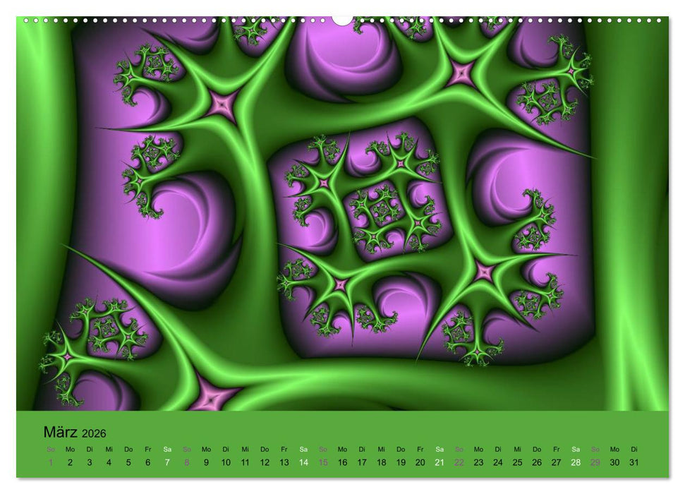 Neonfarben (CALVENDO Wandkalender 2026)