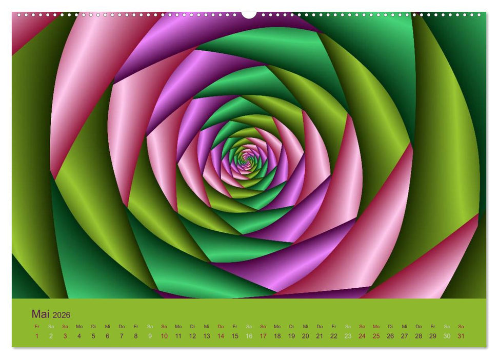 Neonfarben (CALVENDO Wandkalender 2026)