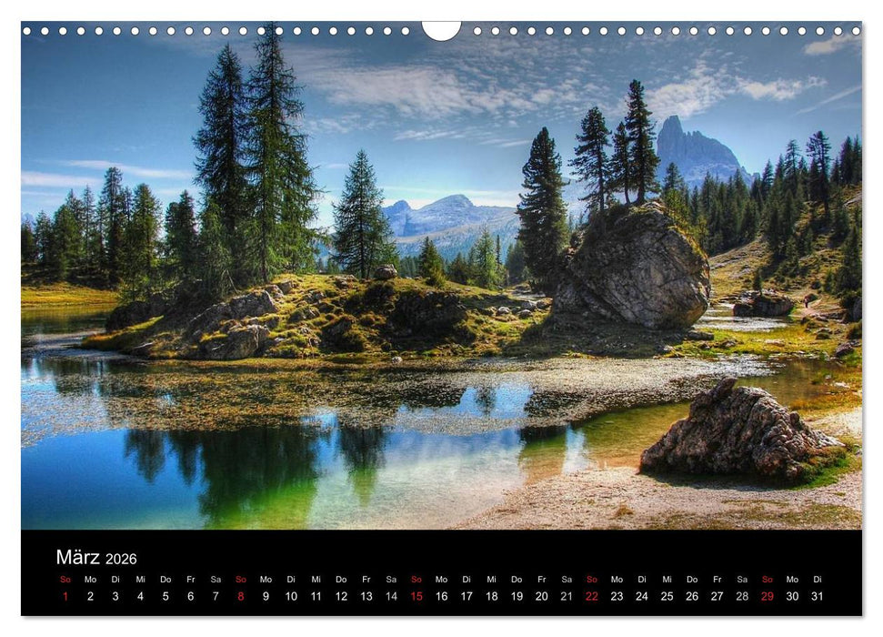 dolomiten (CALVENDO Wandkalender 2026)