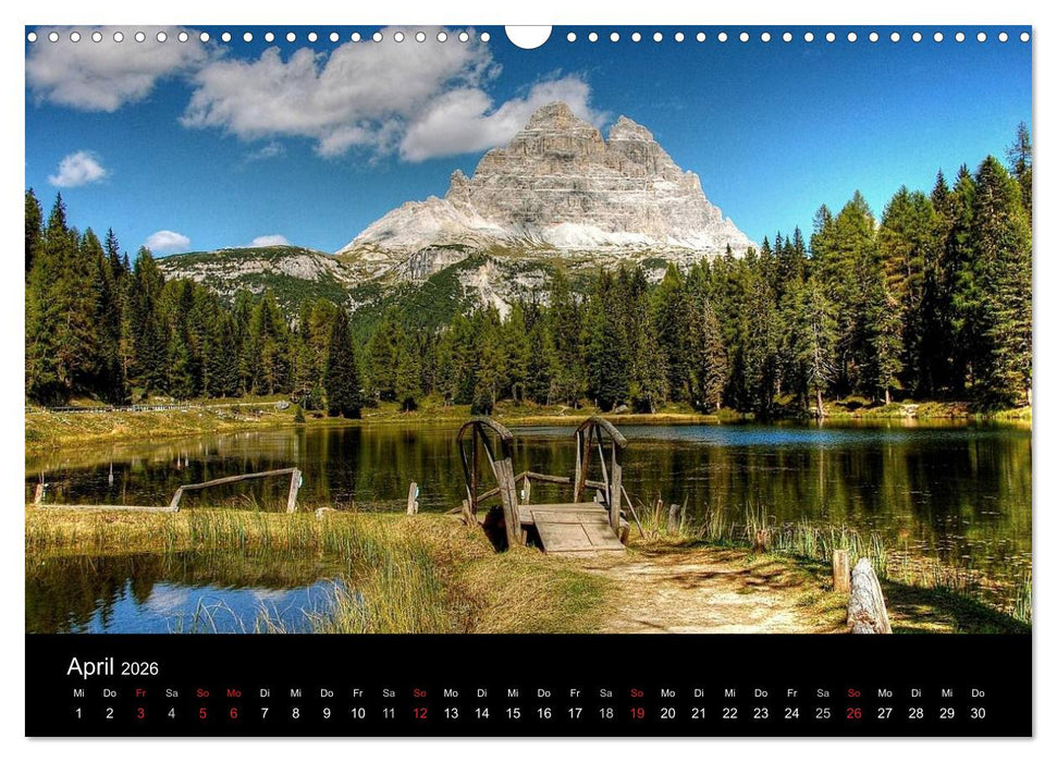 dolomiten (CALVENDO Wandkalender 2026)