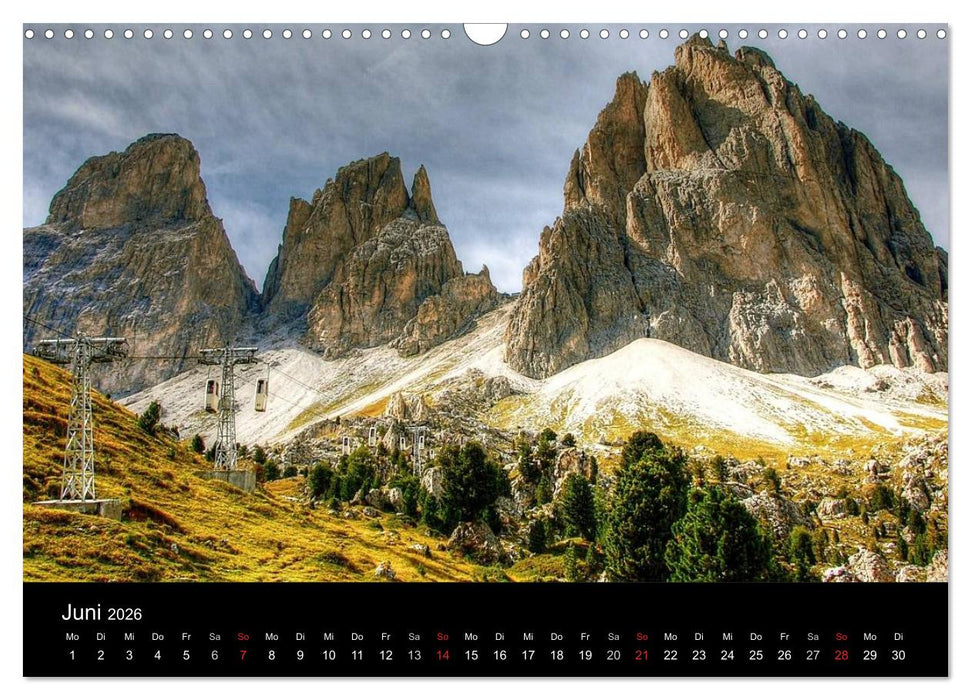 dolomiten (CALVENDO Wandkalender 2026)