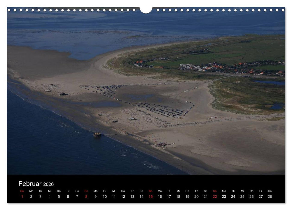 Die Nordseeküste (CALVENDO Wandkalender 2026)