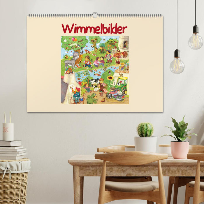 Wimmelbilder (CALVENDO Wandkalender 2026)