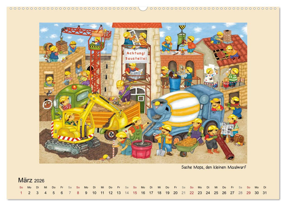 Wimmelbilder (CALVENDO Wandkalender 2026)