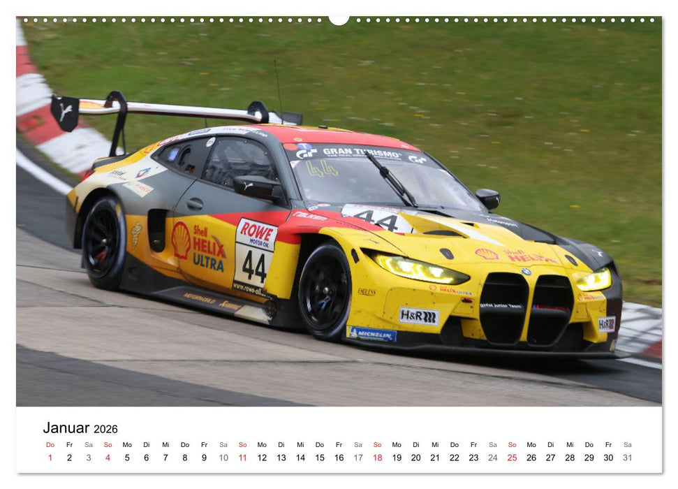 VLN Langstrecken Meisterschaft (CALVENDO Wandkalender 2026)