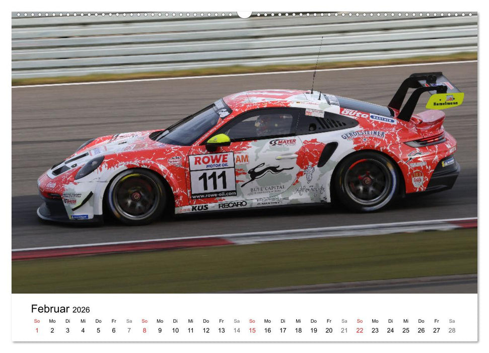 VLN Langstrecken Meisterschaft (CALVENDO Wandkalender 2026)