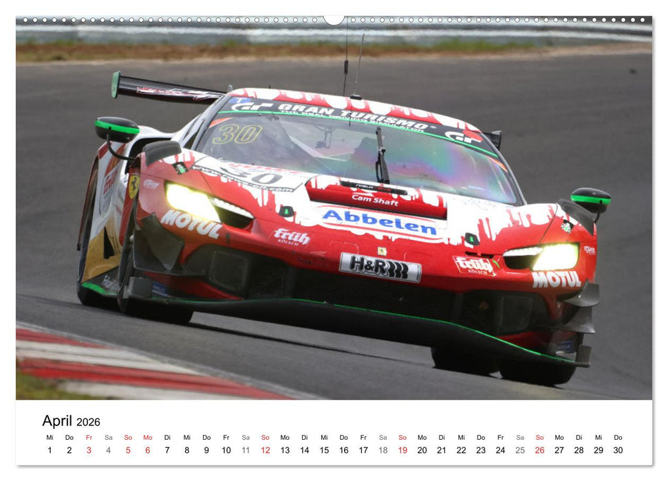 VLN Langstrecken Meisterschaft (CALVENDO Wandkalender 2026)