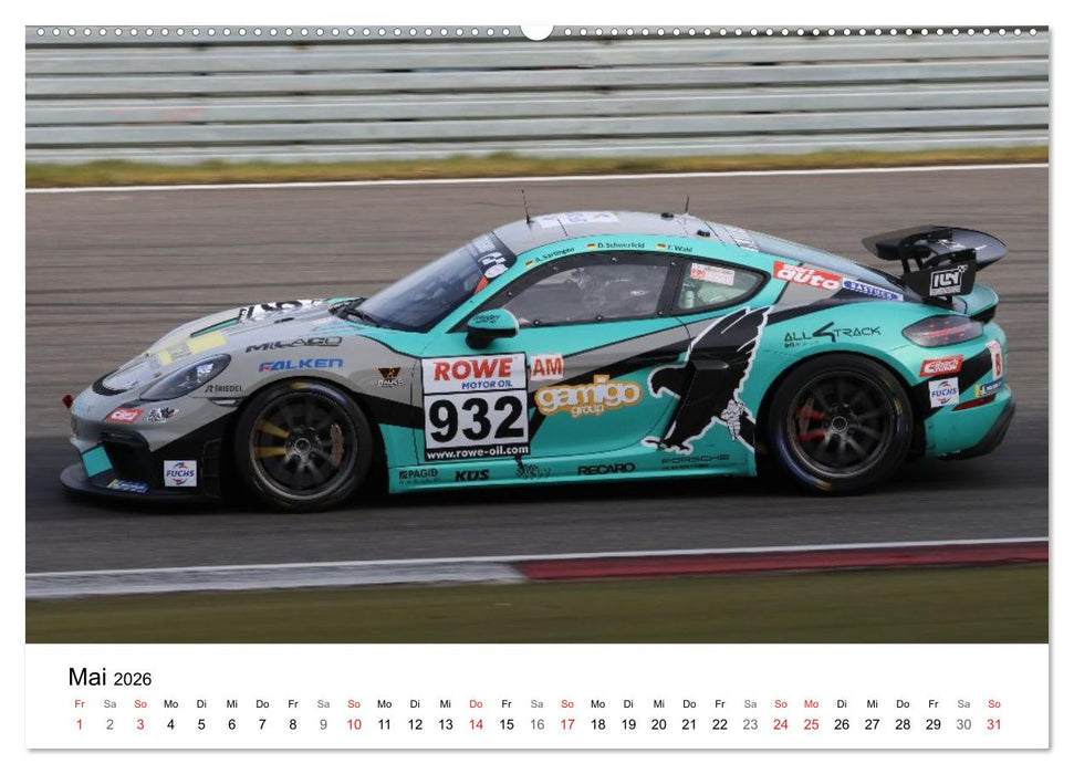VLN Langstrecken Meisterschaft (CALVENDO Wandkalender 2026)
