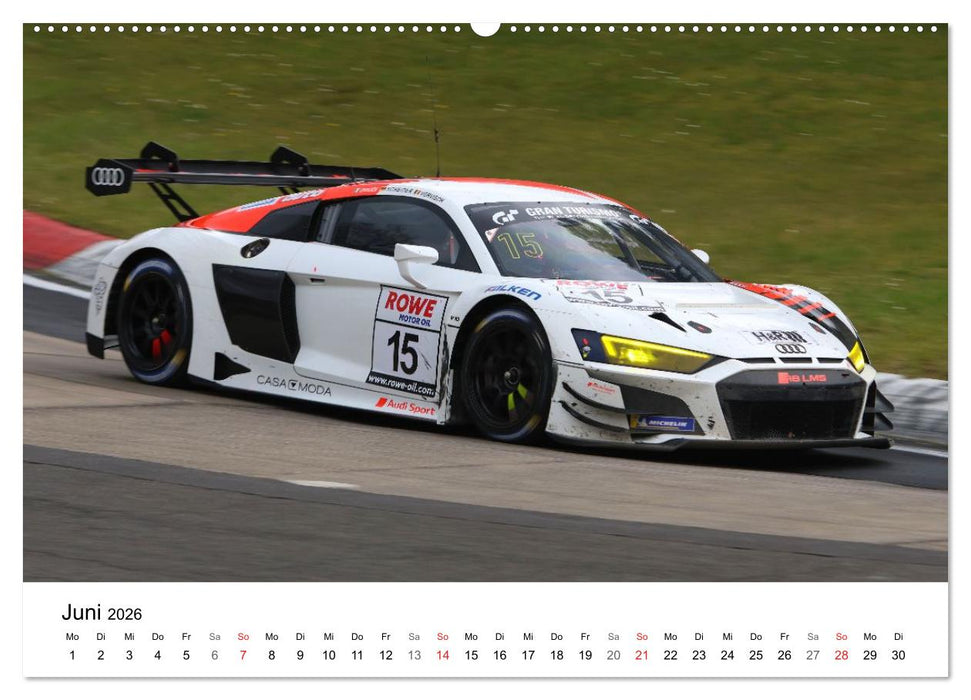 VLN Langstrecken Meisterschaft (CALVENDO Wandkalender 2026)