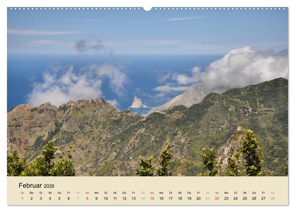 Teneriffa 2026 (CALVENDO Premium Wandkalender 2026)