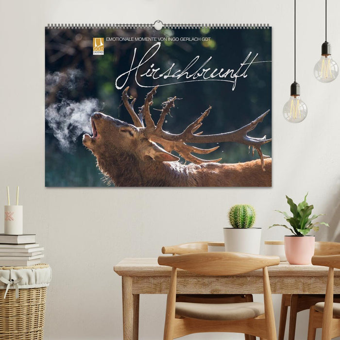 Emotionale Momente: Hirschbrunft (CALVENDO Wandkalender 2026)