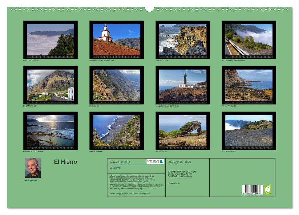 El Hierro (CALVENDO Wandkalender 2026)