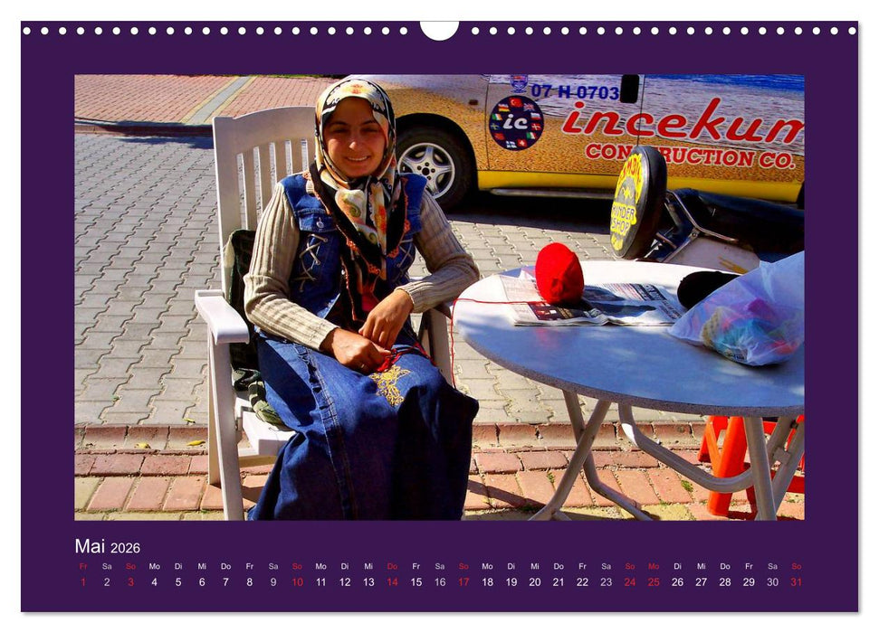 Leben in der Türkei (CALVENDO Wandkalender 2026)