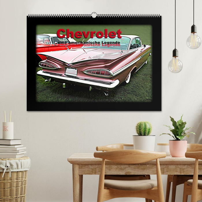 Chevrolet eine amerikanische Legende (CALVENDO Wandkalender 2026)