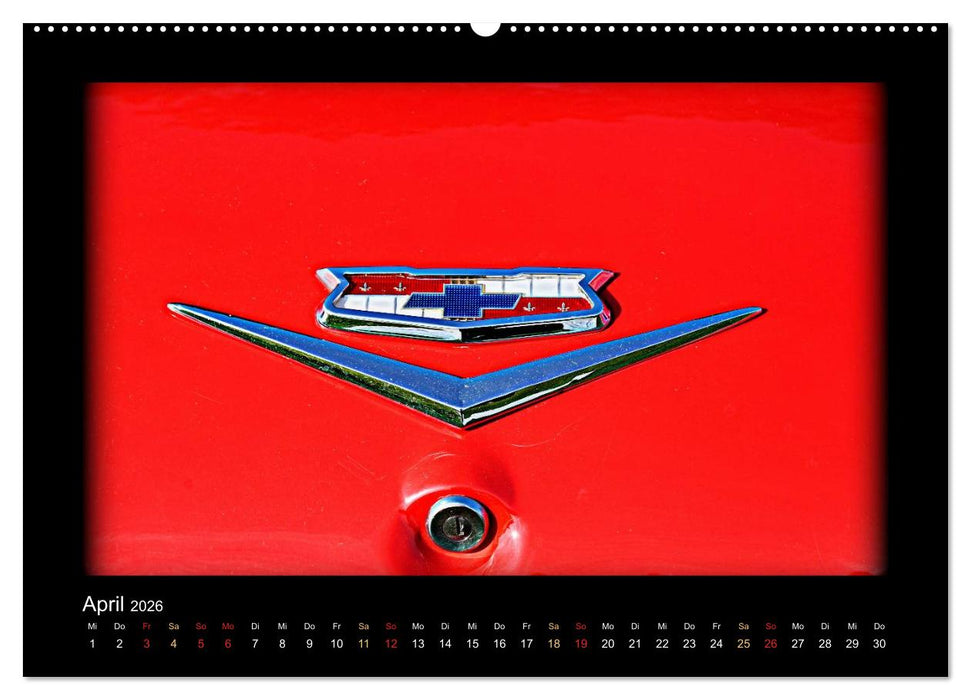 Chevrolet eine amerikanische Legende (CALVENDO Wandkalender 2026)