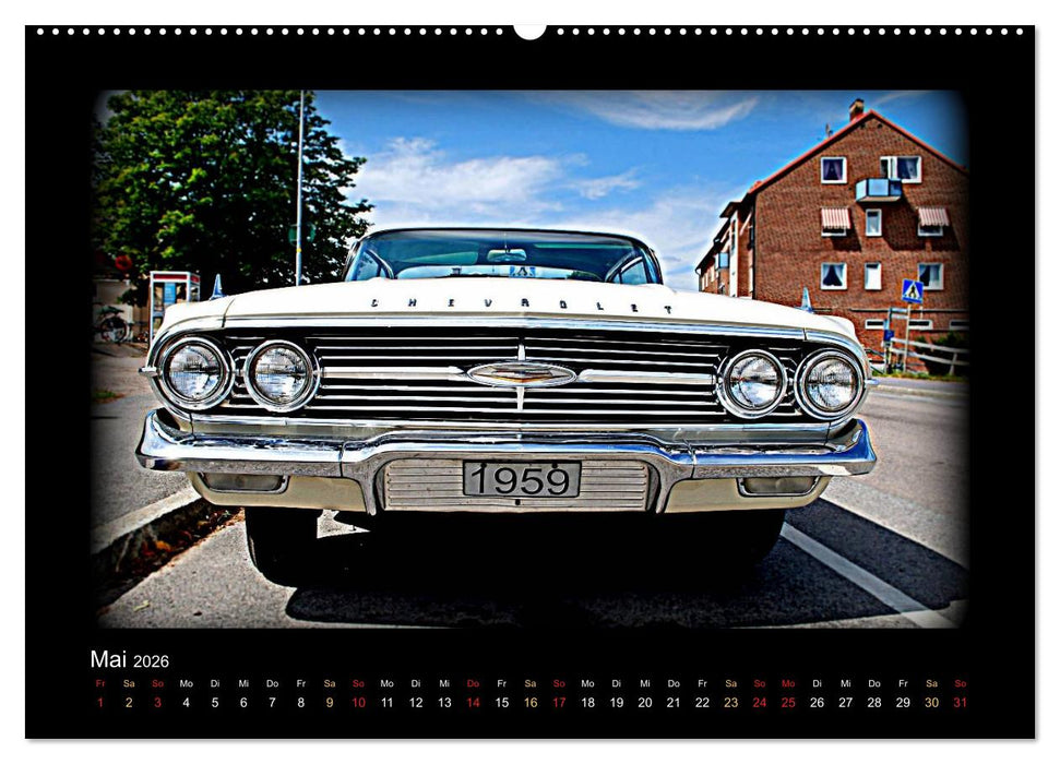 Chevrolet eine amerikanische Legende (CALVENDO Wandkalender 2026)