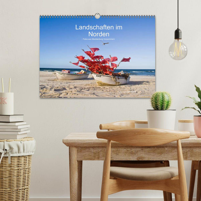 Landschaften im Norden (CALVENDO Wandkalender 2026)