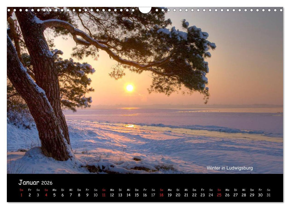 Landschaften im Norden (CALVENDO Wandkalender 2026)