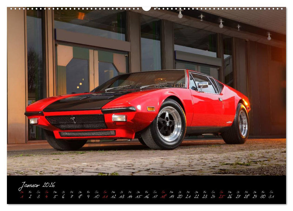 De Tomaso Pantera (CALVENDO Wandkalender 2026)