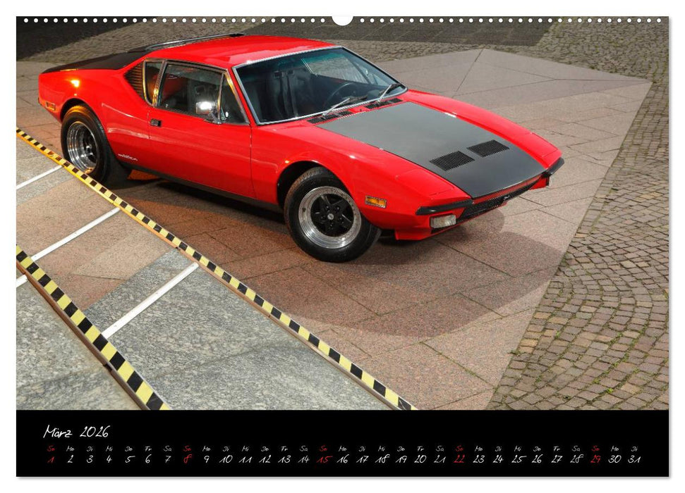 De Tomaso Pantera (CALVENDO Wandkalender 2026)