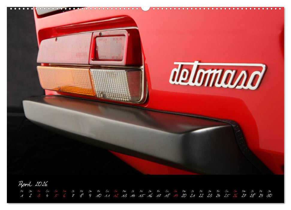 De Tomaso Pantera (CALVENDO Wandkalender 2026)