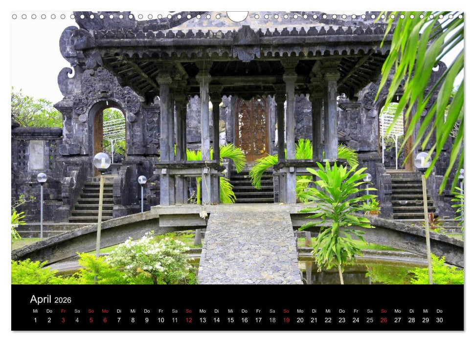 Bali (CALVENDO Wandkalender 2026)