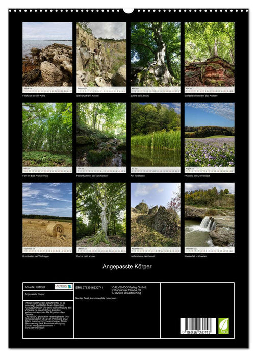 Angepasste Körper (CALVENDO Premium Wandkalender 2026)
